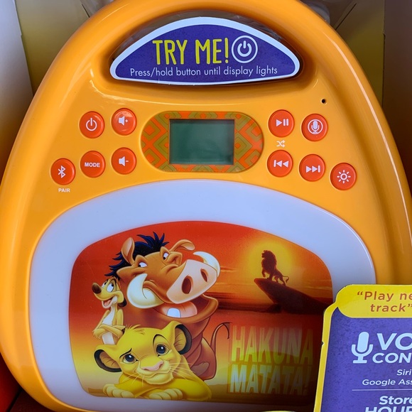 Disney Toys Disney Lion King Karaoke Machine Headphones Music